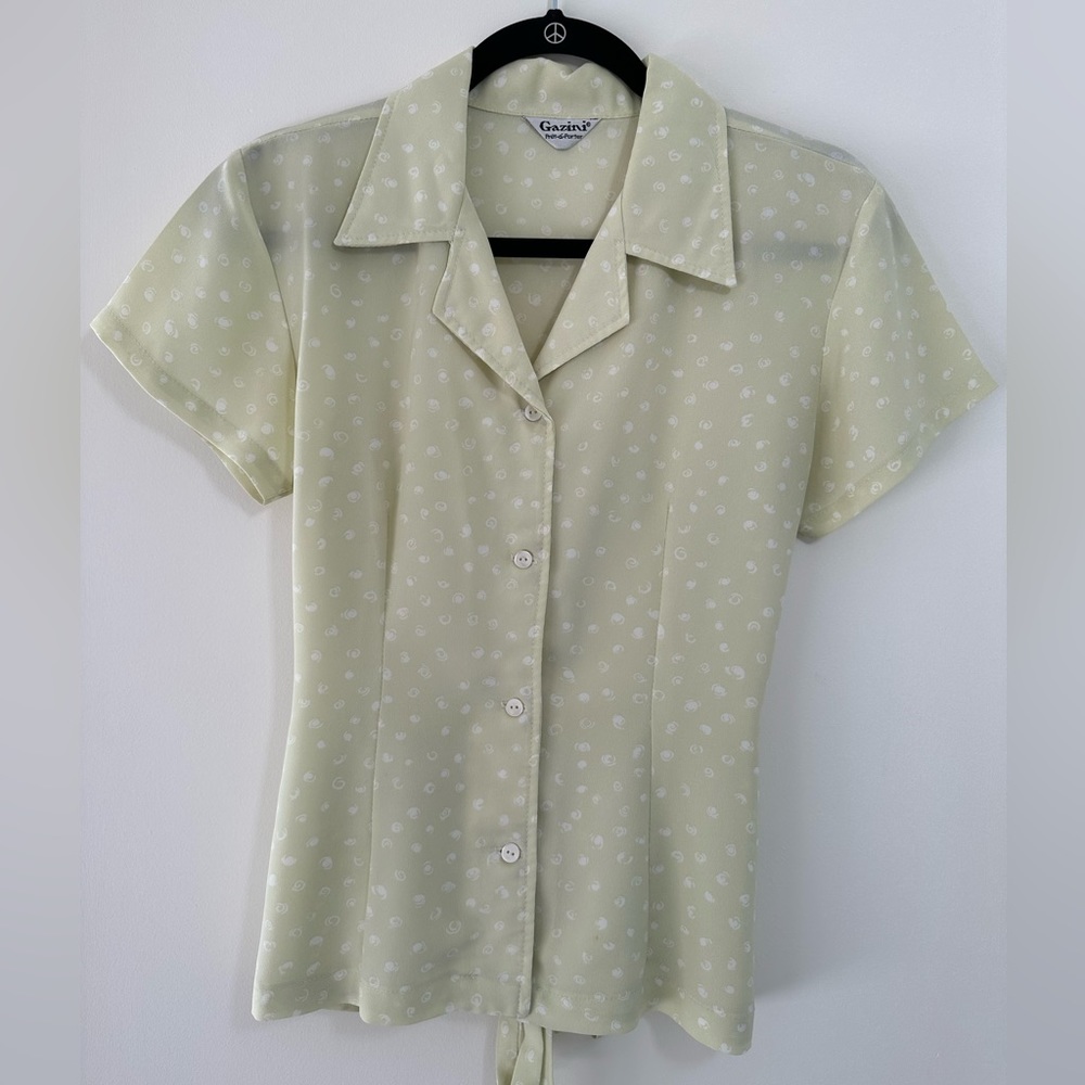 Vintage Gazini blouse